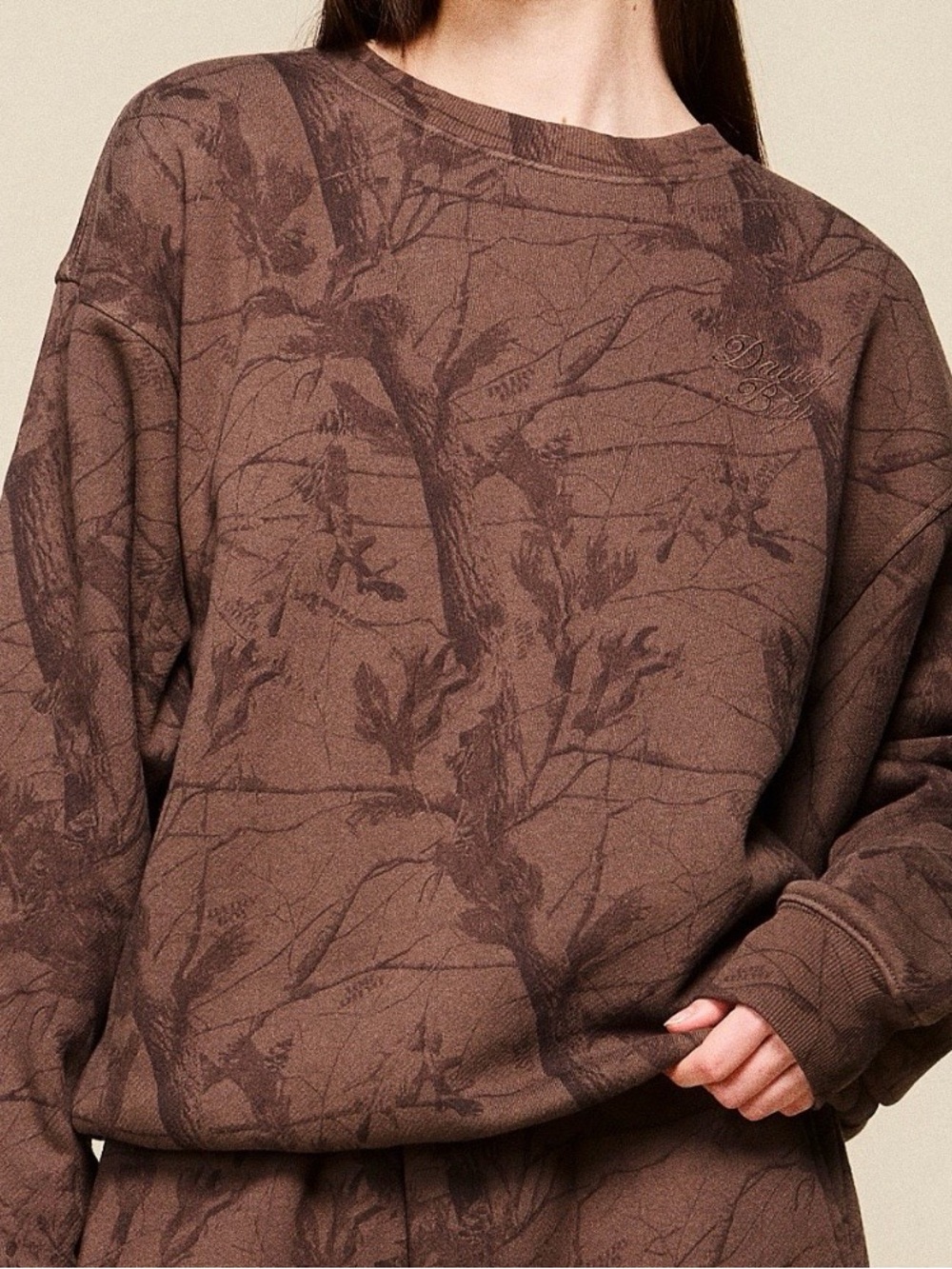 Dairy Boy - Oversized Crewneck - Lowcountry Camo